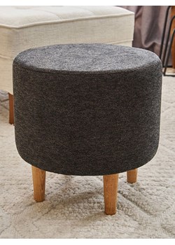Scandinavia Concept Hocker "Findik Gabbana" w kolorze antracytowym - wys. 42 x Ø 42 cm ze sklepu Limango Polska w kategorii Pufy i siedziska - zdjęcie 175056746