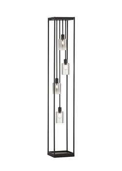 FISCHER &amp; HONSEL Lampa stojąca &quot;Isko&quot; w kolorze czarnym - 22 x 122,5 x 22 cm ze sklepu Limango Polska w kategorii Oświetlenie - zdjęcie 175056949
