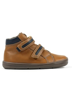 Richter Shoes Skórzane buty &quot;Dash&quot; w kolorze jasnobrązowym do chodzenia na boso ze sklepu Limango Polska w kategorii Buty zimowe dziecięce - zdjęcie 175057168