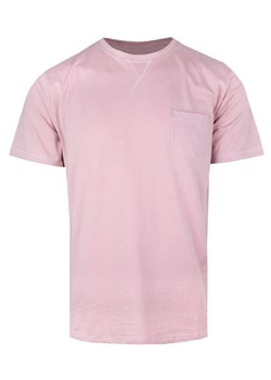 Męski T-Shirt (Koszulka) z Kieszonką, Bez Nadruku - Brave Soul - Pudrowy Róż TSBRSSS24ARKHAMpowderpink ze sklepu JegoSzafa.pl w kategorii T-shirty męskie - zdjęcie 175060689