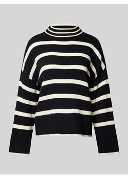 Sweter z dzianiny o kroju comfort fit z szerokimi,prążkowanymi ściągaczami ze sklepu Peek&Cloppenburg  w kategorii Swetry damskie - zdjęcie 175063625