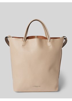 Torebka ze skóry z detalem z logo model ‘HERA’ ze sklepu Peek&Cloppenburg  w kategorii Torby Shopper bag - zdjęcie 175063967