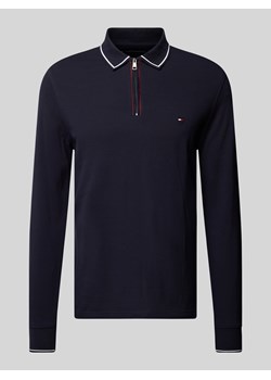 Koszulka polo o kroju slim fit z wyhaftowanym logo ze sklepu Peek&Cloppenburg  w kategorii T-shirty męskie - zdjęcie 175064376