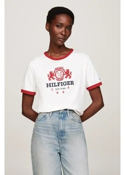 Tommy Hilfiger T-shirt | Regular Fit ze sklepu Gomez Fashion Store w kategorii Bluzki damskie - zdjęcie 175066039