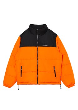 Cropp - Pomarańczowa kurtka puffer - pomarańczowy ze sklepu Cropp w kategorii Kurtki męskie - zdjęcie 175076146