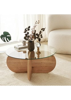 Scandinavia Concept Ława "Bubble" w kolorze jasnobrązowym - wys. 35 x Ø 75 cm - id: 14133668 - marki Scandinavia Concept - 175080696 Scandinavia Concept Ława "Bubble" w kolorze jasnobrązowym - wys. 35 x Ø 75 cm ze sklepu Limango Polska w kategorii Stoliki kawowe - zdjęcie 175080696