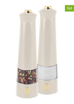 Berlinger Haus 2-częściowy zestaw w kolorze kremowym - wys. 23,5 cm ze sklepu Limango Polska w kategorii Młynki do soli i pieprzu - zdjęcie 175081065