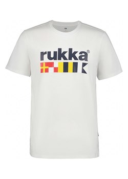 rukka Koszulka &quot;Valkoja&quot; w kolorze białym ze sklepu Limango Polska w kategorii T-shirty męskie - zdjęcie 175081249