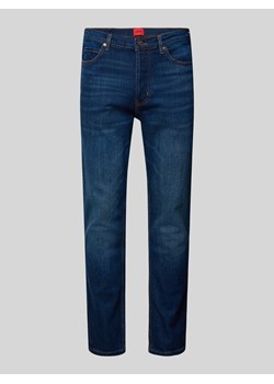 Jeansy o kroju tapered fit z 5 kieszeniami ze sklepu Peek&Cloppenburg  w kategorii Jeansy męskie - zdjęcie 175098899