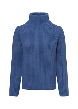 Drykorn Damski sweter z dzianiny z zawartością alpaki - Arwen Kobiety dzianina grubo tkana niebieski jednolity ze sklepu vangraaf w kategorii Swetry damskie - zdjęcie 175103496