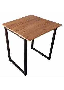 Mały kwadratowy stół kuchenny 65x65 dąb craft złoty M7-E39 ze sklepu Edinos.pl w kategorii Stoły - zdjęcie 175107227