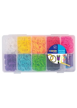 Playbox 2700-częściowy zestaw kolorowych gumek Loom Bands - 5+ ze sklepu Limango Polska w kategorii Zabawki - zdjęcie 175109289