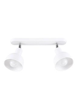 Biała metalowa dwupunktowa lampa sufitowa - A623 C3-B59 ze sklepu Edinos.pl w kategorii Lampy podłogowe - zdjęcie 175117607