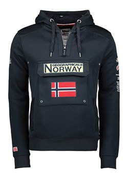 Geographical Norway Bluza &quot;Gymclass&quot; w kolorze granatowym ze sklepu Limango Polska w kategorii Bluzy męskie - zdjęcie 175118425