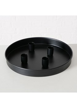 Boltze Świecznik "Margo" w kolorze czarnym - wys. 3 cm ze sklepu Limango Polska w kategorii Świeczniki - zdjęcie 175119359