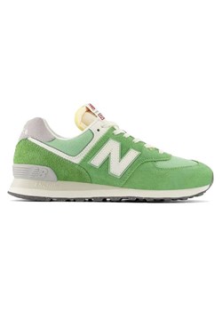 New Balance Skórzane sneakersy &quot;U574&quot; w kolorze zielonym ze sklepu Limango Polska w kategorii Buty sportowe damskie - zdjęcie 175119958