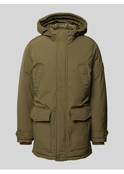 Parka z kapturem model ‘ROCKIE’ ze sklepu Peek&Cloppenburg  w kategorii Kurtki męskie - zdjęcie 175120137