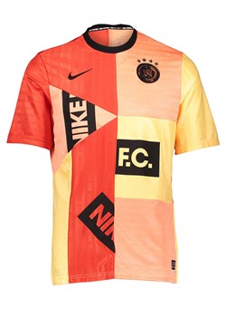 Nike Koszulka piłkarska w kolorze czerwono-pomarańczowo-żółtym ze sklepu Limango Polska w kategorii T-shirty męskie - zdjęcie 175124026