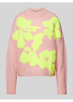 Sweter z dzianiny z obniżonymi ramionami ze sklepu Peek&Cloppenburg  w kategorii Swetry damskie - zdjęcie 175126868