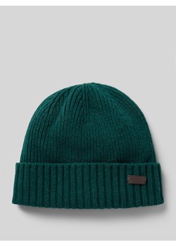 Czapka beanie z naszywką z logo ze sklepu Peek&Cloppenburg  w kategorii Czapki zimowe męskie - zdjęcie 175126896