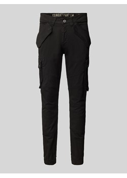 Spodnie cargo o kroju tapered fit z kieszeniami z patką model ‘COMBAT PANT’ ze sklepu Peek&Cloppenburg  w kategorii Spodnie męskie - zdjęcie 175127148