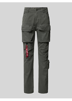 Spodnie cargo o kroju regular fit ze szlufkami na pasek model ‘Tactical Pant’ ze sklepu Peek&Cloppenburg  w kategorii Spodnie męskie - zdjęcie 175127245