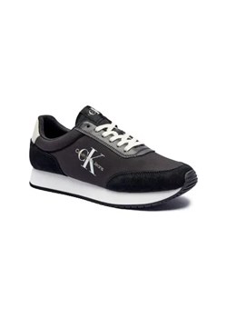 CALVIN KLEIN JEANS Sneakersy RETRO RUNNER | z dodatkiem skóry ze sklepu Gomez Fashion Store w kategorii Buty sportowe męskie - zdjęcie 175127948