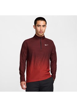 Męska koszulka do golfa z zamkiem 1/2 Dri-FIT ADV Nike Tour - Czerwony ze sklepu Nike poland w kategorii T-shirty męskie - zdjęcie 175128138