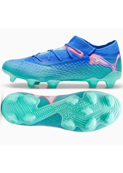 Buty Puma Future 7 Ultimate Low FG/AG 107919 01 niebieskie ze sklepu ButyModne.pl w kategorii Buty sportowe męskie - zdjęcie 175128459