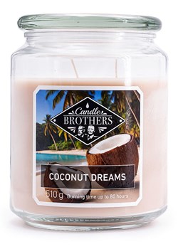 Candle Brothers Świeca zapachowa &quot;Coconut Dreams&quot; - 510 g ze sklepu Limango Polska w kategorii Świece i dyfuzory - zdjęcie 175131236