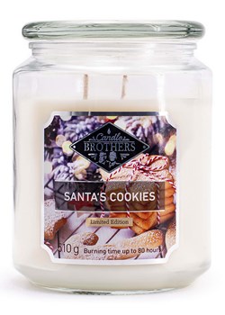 Candle Brothers Świeca zapachowa &quot;Santas Cookies&quot; - 510 g ze sklepu Limango Polska w kategorii Świece i dyfuzory - zdjęcie 175131237