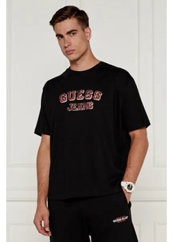 Guess Jeans T-shirt AMERICAN | Oversize fit ze sklepu Gomez Fashion Store w kategorii T-shirty męskie - zdjęcie 175132425