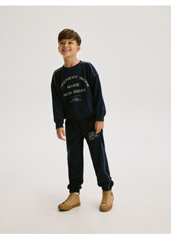 Reserved - Bawełniany komplet - granatowy ze sklepu Reserved w kategorii Komplety chłopięce - zdjęcie 175140546