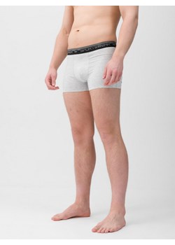 Męskie bokserki (2-pack) 4F 4FWMM00UBXSM051 - białe ze sklepu Sportstylestory.com w kategorii Majtki męskie - zdjęcie 175141039