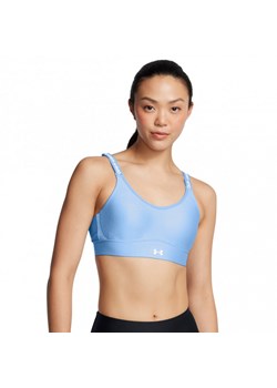 Biustonosz treningowy Under Armour UA Infinity Mid 2.0 Bra - niebieski ze sklepu Sportstylestory.com w kategorii Biustonosze - zdjęcie 175141116