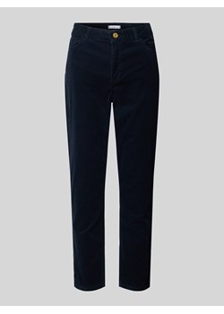 Spodnie sztruksowe o kroju stretch slim fit z 5 kieszeniami ze sklepu Peek&Cloppenburg  w kategorii Spodnie damskie - zdjęcie 175145935