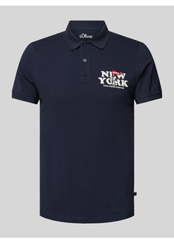 Koszulka polo o kroju regular fit z piki bawełnianej z motywem Peanuts® ze sklepu Peek&Cloppenburg  w kategorii T-shirty męskie - zdjęcie 175146035