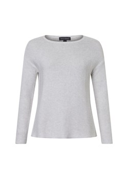 Franco Callegari Sweter damski z dzianiny Kobiety Bawełna srebrny jednolity - id: 707862-0001-09940 - marki Franco Callegari - 175149018 Franco Callegari Sweter damski z dzianiny Kobiety Bawełna srebrny jednolity ze sklepu vangraaf w kategorii Bluzki damskie - zdjęcie 175149018