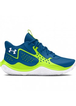 Dziecięce buty do koszykówki Under Armour UA GS JET '23 - zielone ze sklepu Sportstylestory.com w kategorii Buty sportowe dziecięce - zdjęcie 175154007