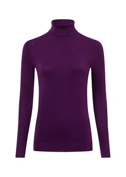 Marie Lund Sweter damski z dzianiny Kobiety lila jednolity - id: 707135-0006-09940 - marki Marie Lund - 175155666 Marie Lund Sweter damski z dzianiny Kobiety lila jednolity ze sklepu vangraaf w kategorii Swetry damskie - zdjęcie 175155666