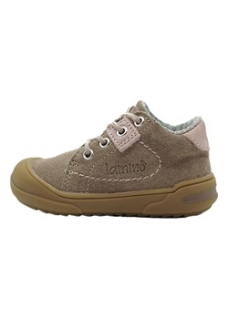 lamino Skórzane sneakersy w kolorze szaroróżowym ze sklepu Limango Polska w kategorii Buty zimowe dziecięce - zdjęcie 175159648