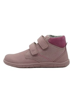 lamino Skórzane buty w kolorze jasnoróżowym do chodzenia na boso ze sklepu Limango Polska w kategorii Buty zimowe dziecięce - zdjęcie 175159857