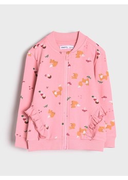 Sinsay - Bluza z zamkiem - różowy ze sklepu Sinsay w kategorii Bluzy dziewczęce - zdjęcie 175160929