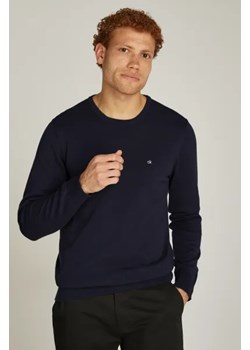 Calvin Klein Sweter | Regular Fit | z dodatkiem jedwabiu ze sklepu Gomez Fashion Store w kategorii Swetry męskie - zdjęcie 175162688