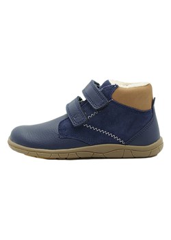 lamino Skórzane buty w kolorze granatowym do chodzenia na boso ze sklepu Limango Polska w kategorii Buty zimowe dziecięce - zdjęcie 175165268