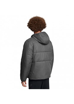 Męska kurtka puchowa pikowana Under Armour Lw Insulated Jacket - szara ze sklepu Sportstylestory.com w kategorii Kurtki męskie - zdjęcie 175165558