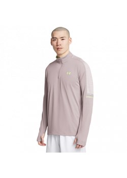 Męski longsleeve treningowy Under Armour UA Tech Utility 1/4 Zip - beżowy ze sklepu Sportstylestory.com w kategorii T-shirty męskie - zdjęcie 175165577