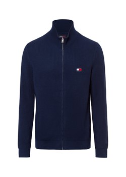 Tommy Jeans Kardigan damski Kobiety granatowy jednolity ze sklepu vangraaf w kategorii Swetry męskie - zdjęcie 175166249