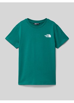 T-shirt z nadrukiem z logo ze sklepu Peek&Cloppenburg  w kategorii T-shirty chłopięce - zdjęcie 175167965