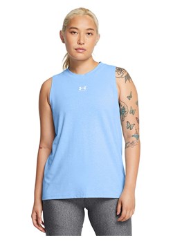 Under Armour Top sportowy &quot;Campus Muscle Tank&quot; w kolorze błękitnym ze sklepu Limango Polska w kategorii Bluzki damskie - zdjęcie 175171467